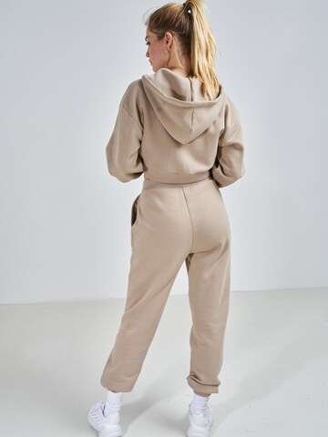 ABOUT YOU x Swalina&Linus Loose fit Pants 'Luisa' in Beige