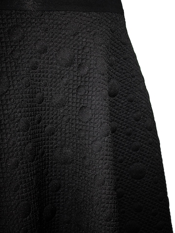 dunkle design Skirt 'Scuba' in Black
