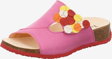 THINK! Mules 'Mizzi' in Pink: front