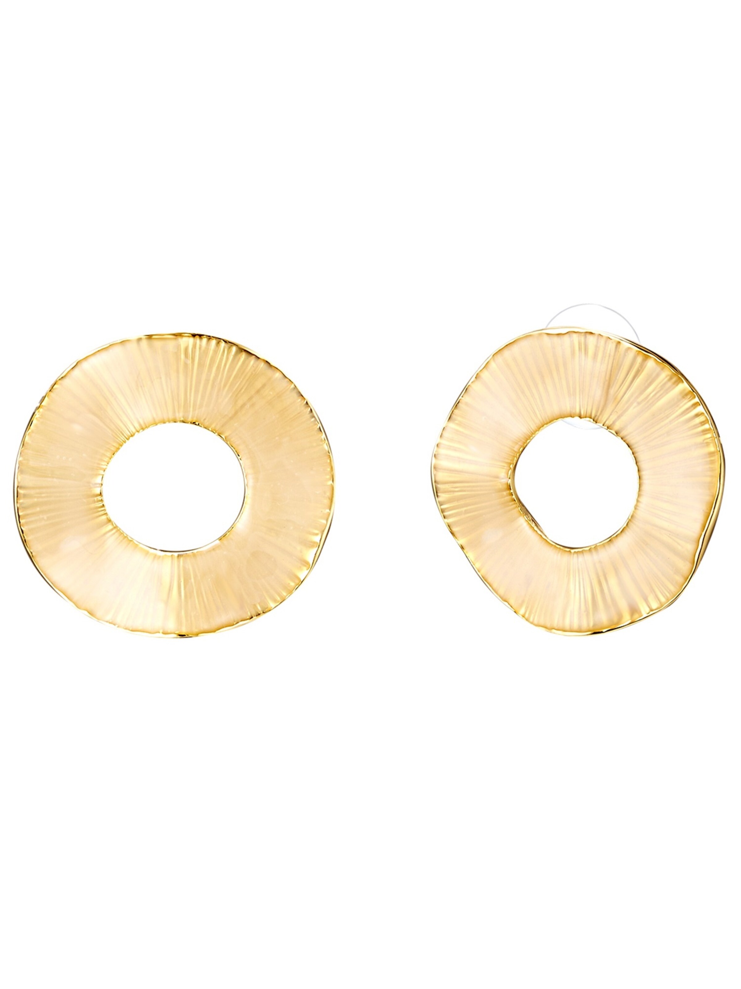 Orecchini di Lulu & Jane in oro: frontale