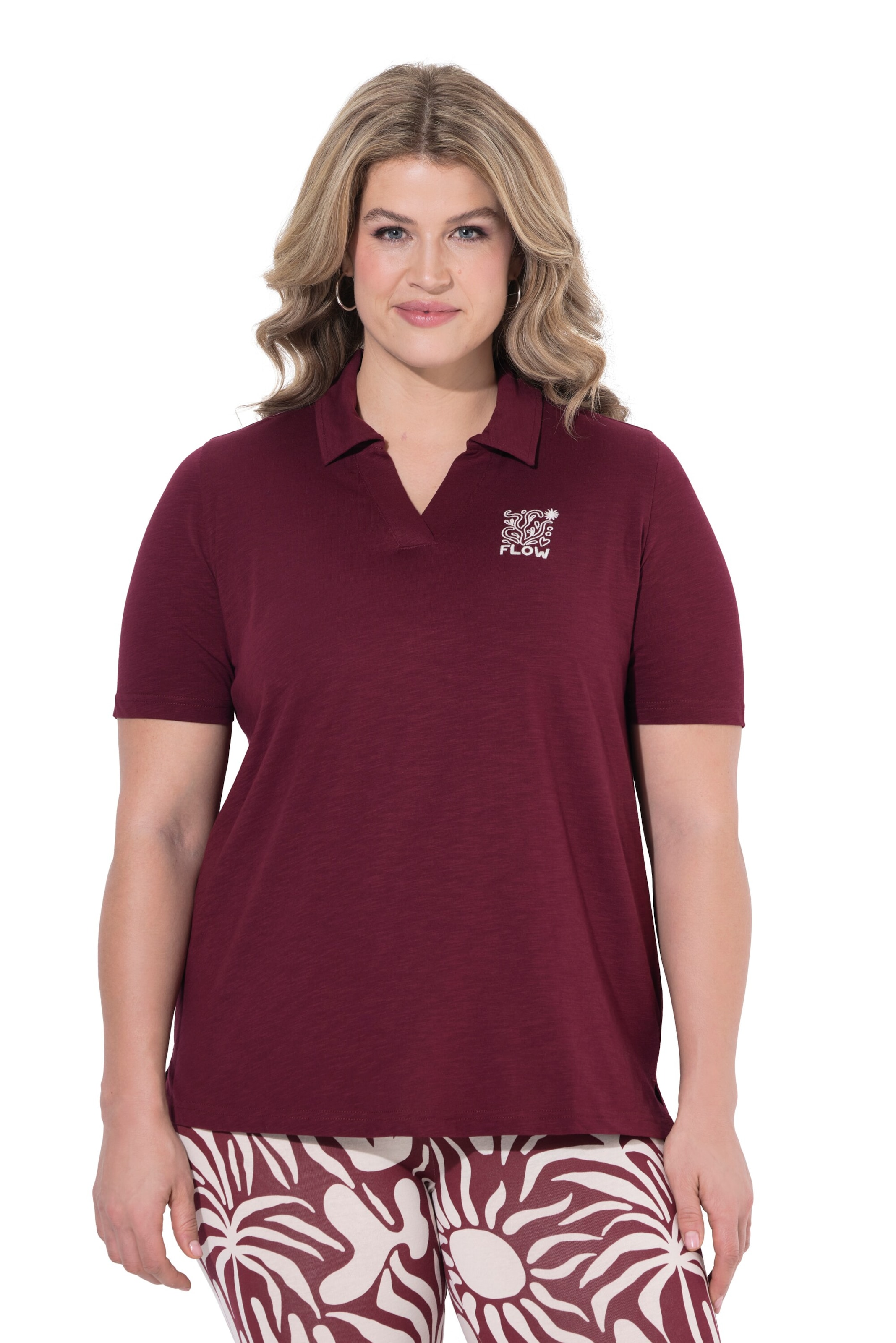 Ulla Popken Shirt in Red: front