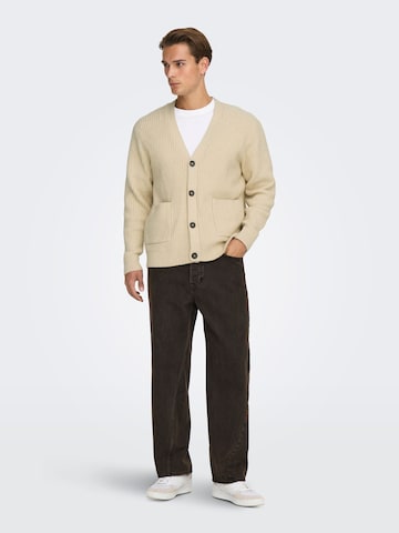 Giacchetta 'ONSFrame' di Only & Sons in beige