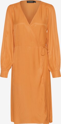 SOAKED IN LUXURY Jurk 'Cattie' in Oranje: voorkant