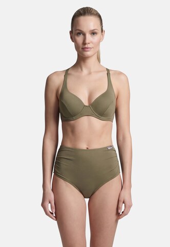 BECO the world of aquasports Bikini 'Colour Block' in Grün: Vorderseite