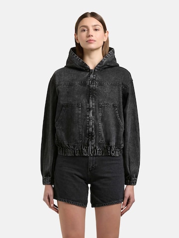 Giacca di mezza stagione 'Gretel' di khujo in nero: frontale