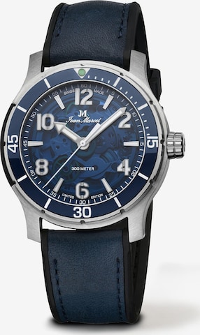 Montre à affichage analogique Jean Marcel en argent : devant