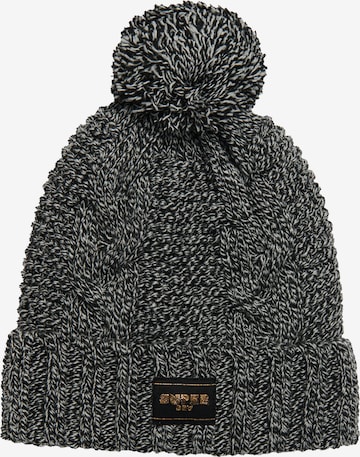 Bonnet Superdry en noir : devant