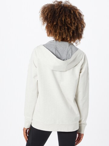 Hummel Sports sweat jacket in White