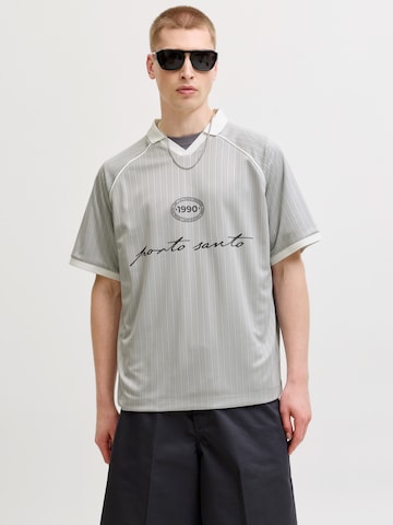 Tricou 'JCOETERNA' de la JACK & JONES pe gri: față