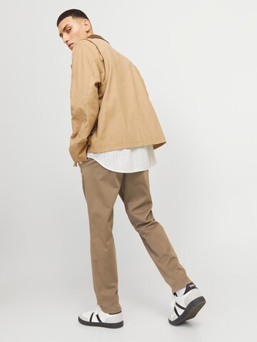 Slimfit Pantaloni chino 'JJIMARCO JJBOWIE' di JACK & JONES in marrone