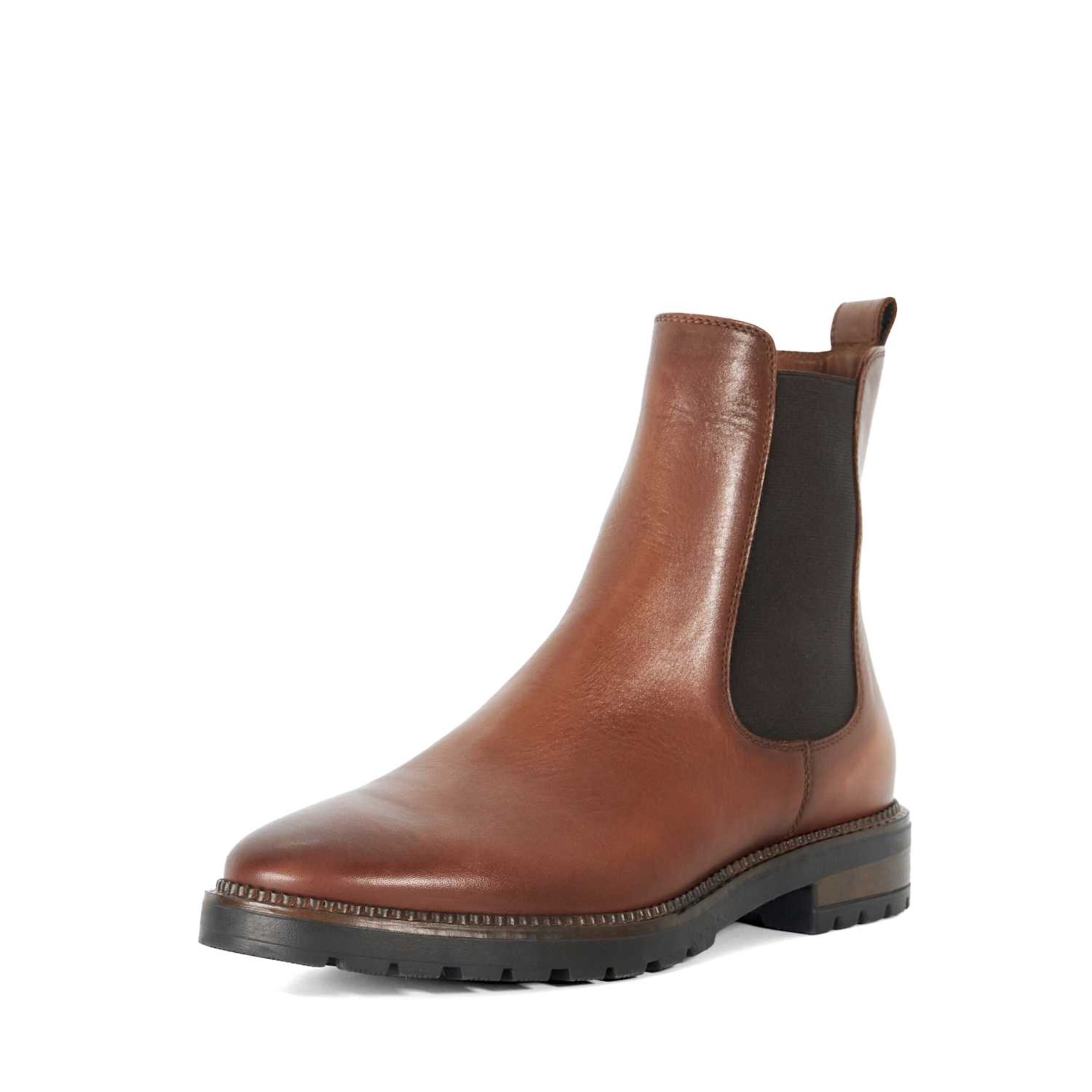 Chelsea Boots 'Poema' Dune LONDON en marron : devant