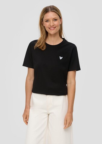 s.Oliver Shirt in Schwarz: Vorderseite