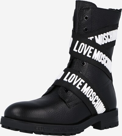 Love Moschino Poolsaabas must / valge, Tootevaade