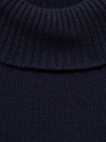 MANGO MAN Sweter 'Lotust' w kolorze niebieski