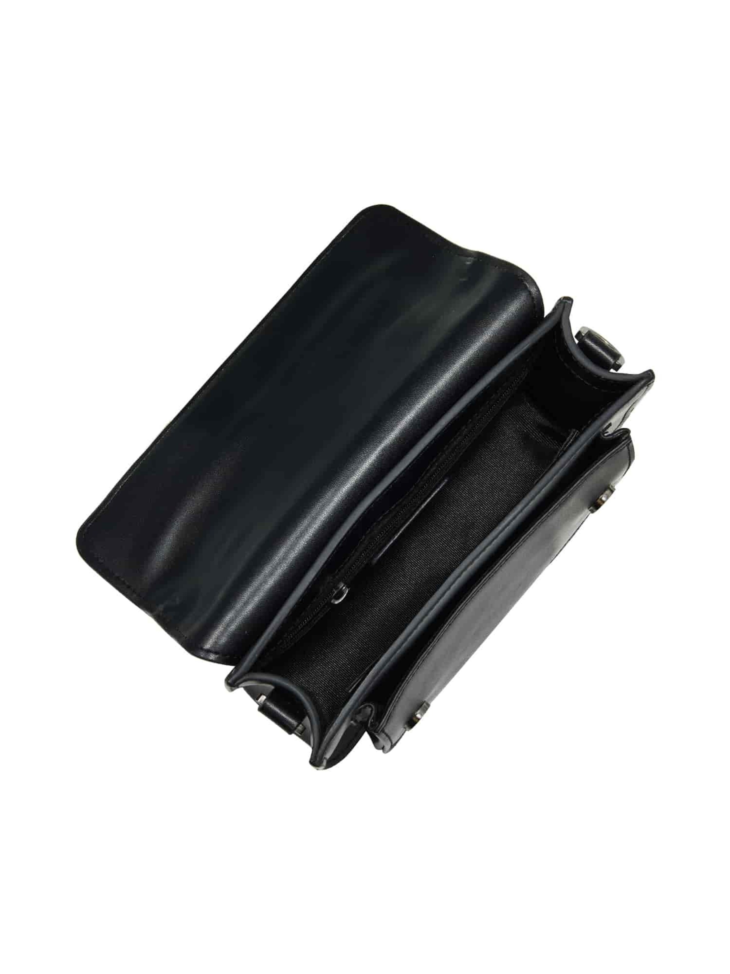 Victoria Hyde Handtasche 'Cambridge Satchel ' in Schwarz