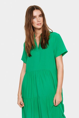 SAINT TROPEZ Dress 'Eda' ' in Green