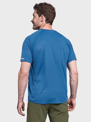 Schöffel Performance shirt ' Hiking T Shirt Style Grunas MNS ' in Blue