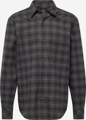 MADS NORGAARD COPENHAGEN Regular Fit Skjorte 'Malte' i grå: forside