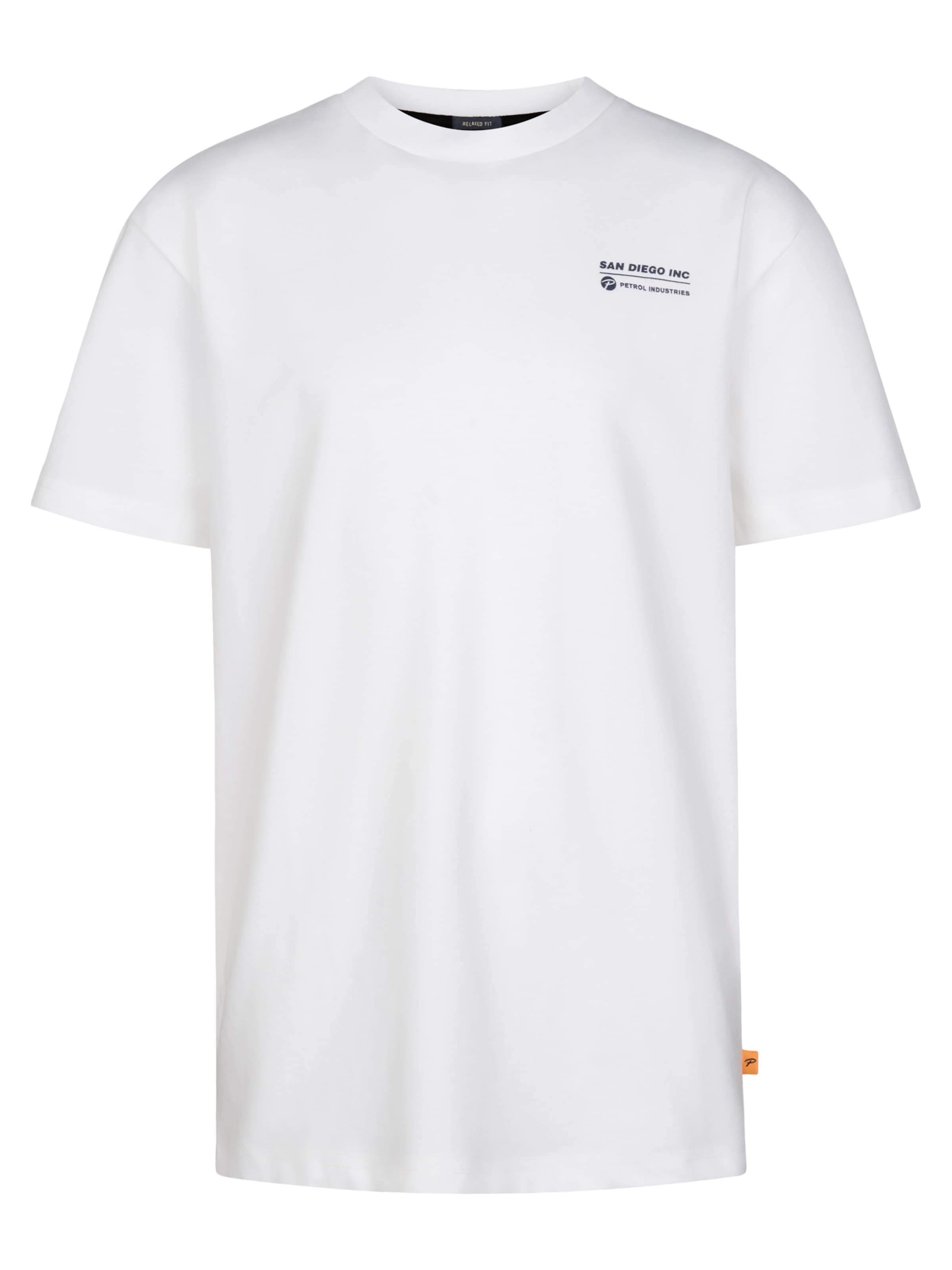 Petrol Industries Shirt in Wit: voorkant