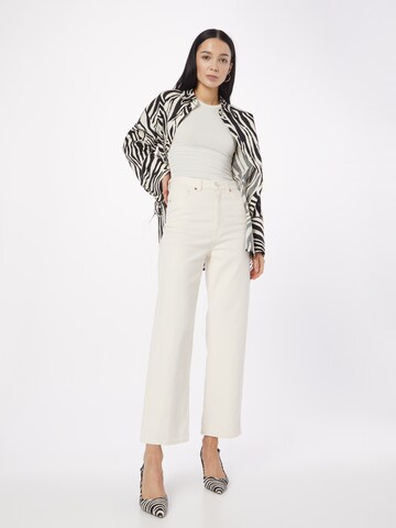 Monki Regular Jeans in Wit