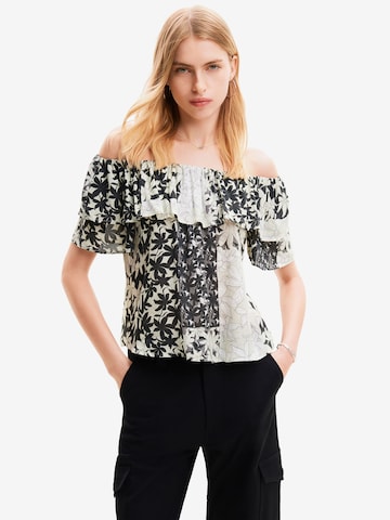 Desigual Blouse in Zwart: voorkant