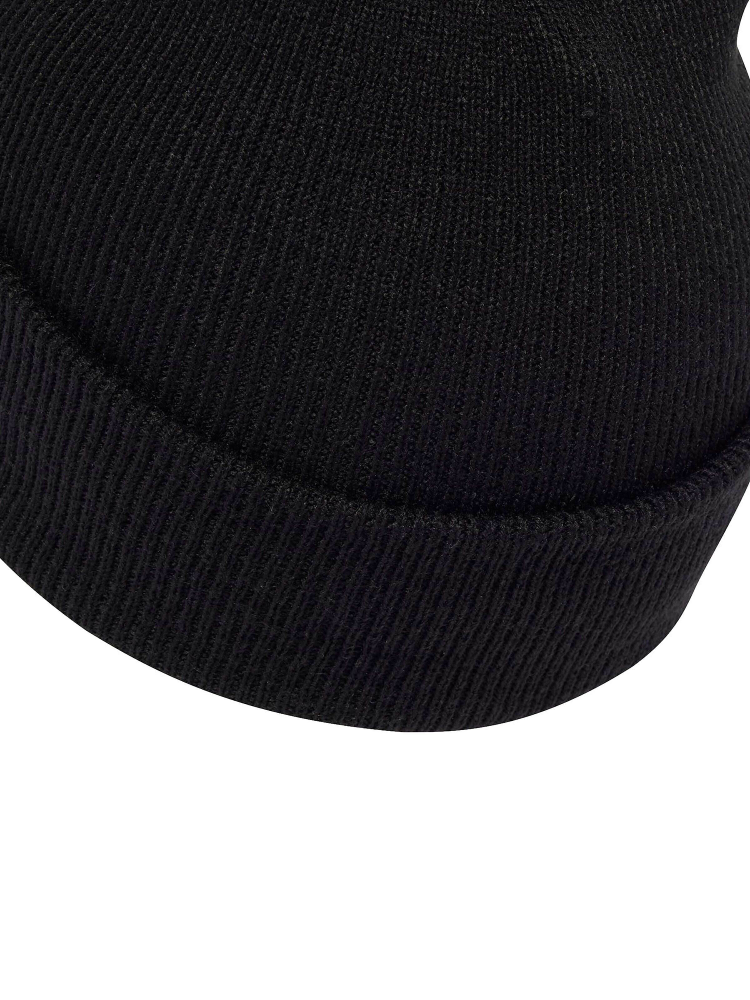 ADIDAS SPORTSWEAR Athletic Hat 'New Logo Beanie' in Black