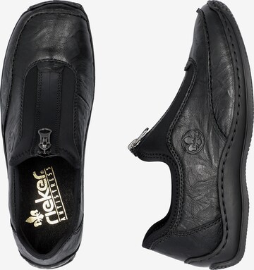 Rieker Slip On in Schwarz