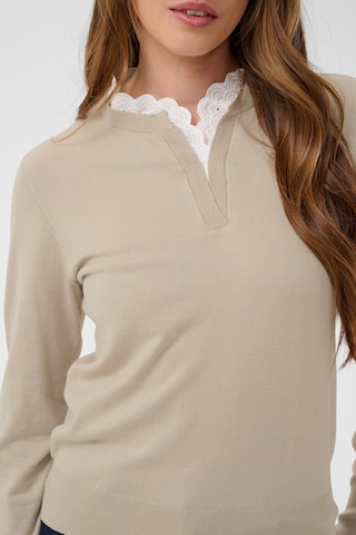 Kaffe Trui in Beige