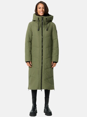 MARIKOO Winter Coat 'Nadaree XVI' in Green