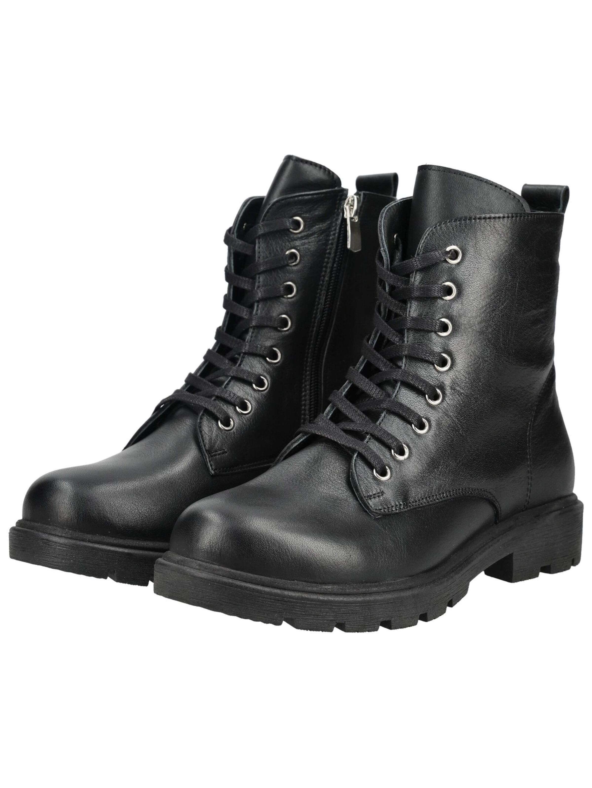 ANDREA CONTI Lace-up bootie in Black