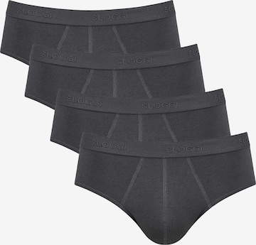Slip SLOGGI en noir : devant