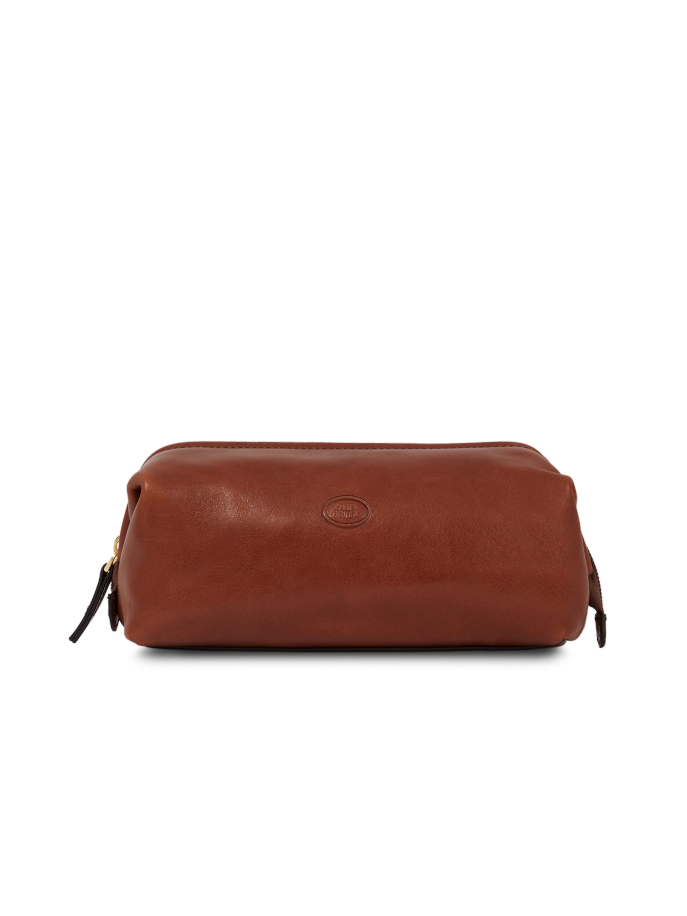The Bridge Toiletry bag in Brown: front