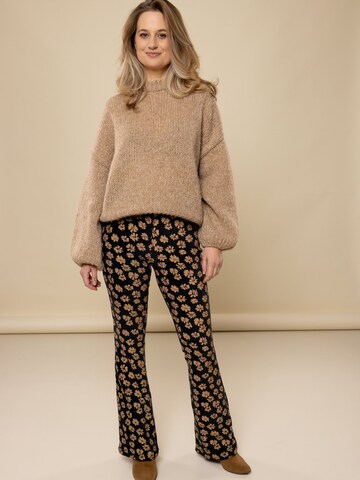 Looxs Revolution Flared Broek in Zwart
