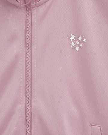 WE Fashion - Sudadera con cremallera en lila