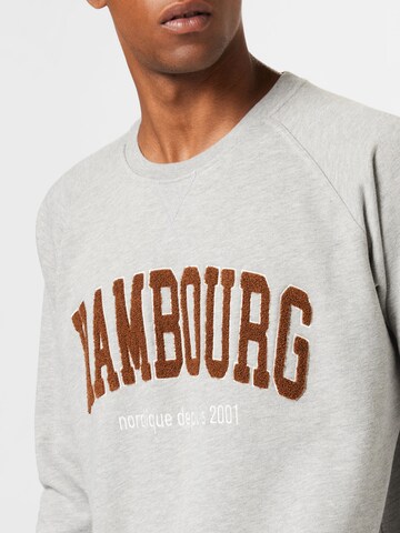 Derbe Sweatshirt 'Hambourg' in Grau