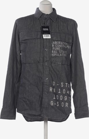 G-Star RAW Button Up Shirt in M in Grey: front