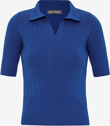 Jacey Quinn Sweater in Blue: front
