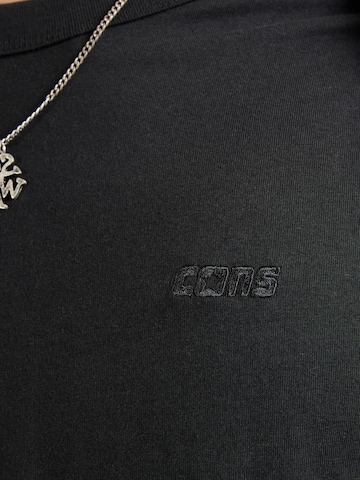 CONVERSE Koszulka w kolorze czarny