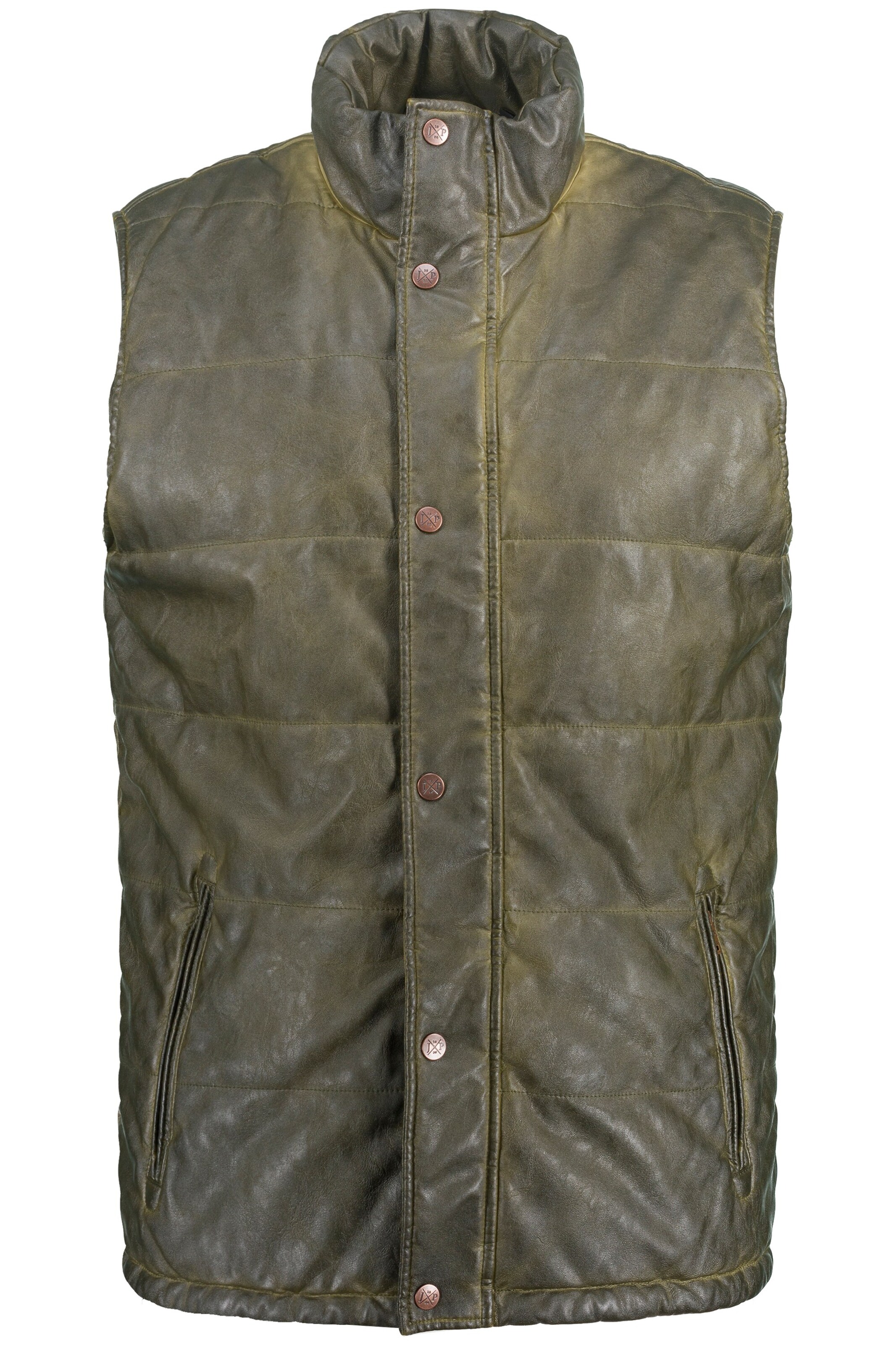 JP1880 Vest in Green: front