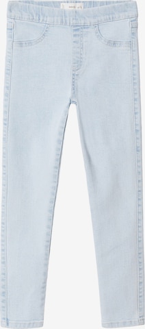 MANGO KIDS Skinny Jeansy w kolorze niebieski: przód