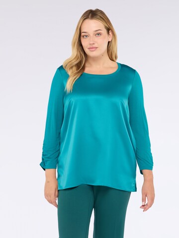 T-shirt Fiorella Rubino en bleu : devant