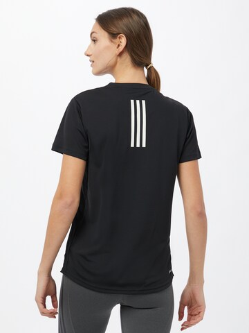 ADIDAS SPORTSWEAR Skinny Funkčné tričko 'NECESSI' - Čierna