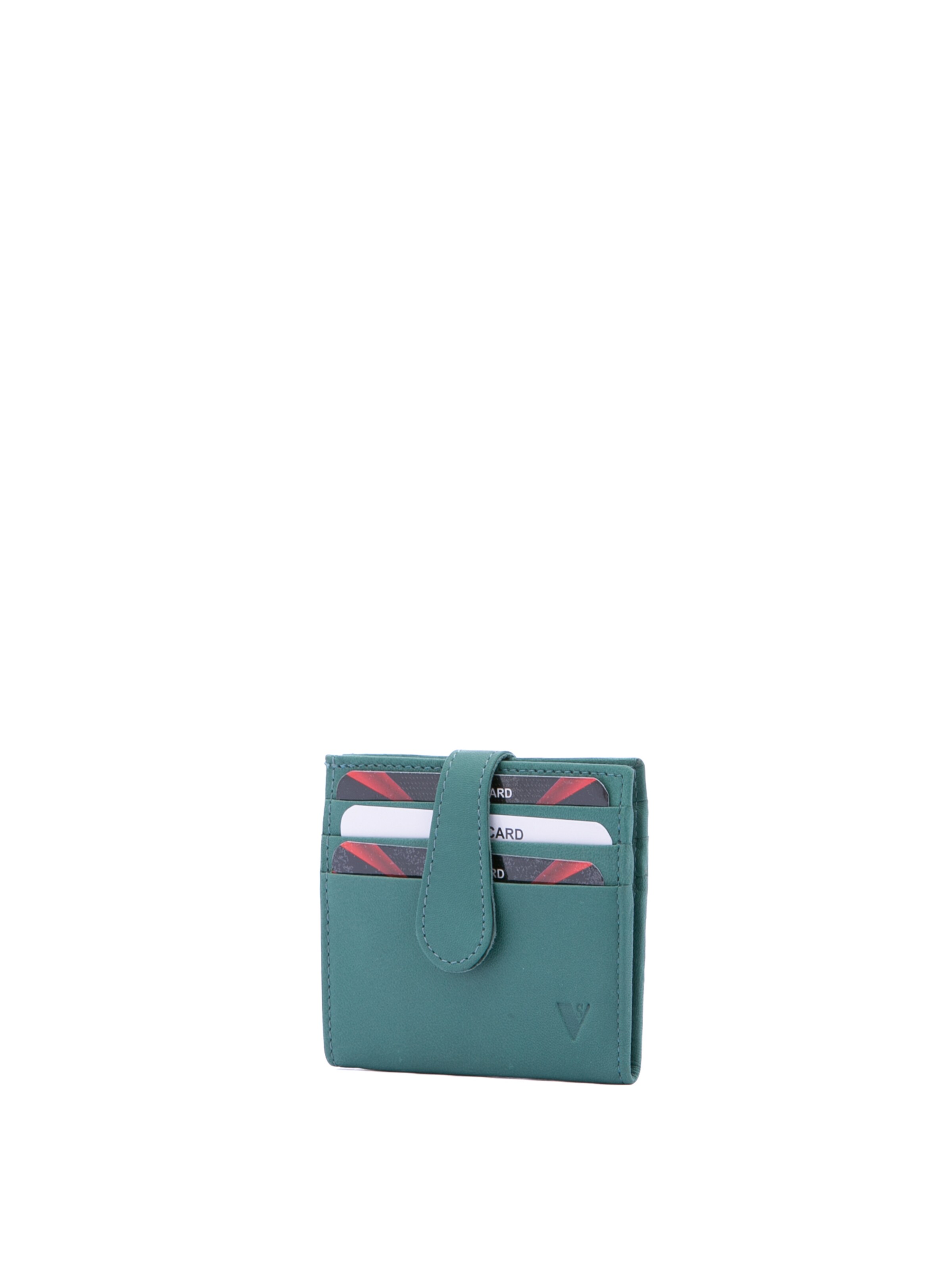 Sergio Valentini Portemonnee in Groen: voorkant