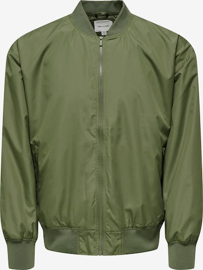 Only & Sons Veste mi-saison 'ONSGavin' en olive, Vue avec produit