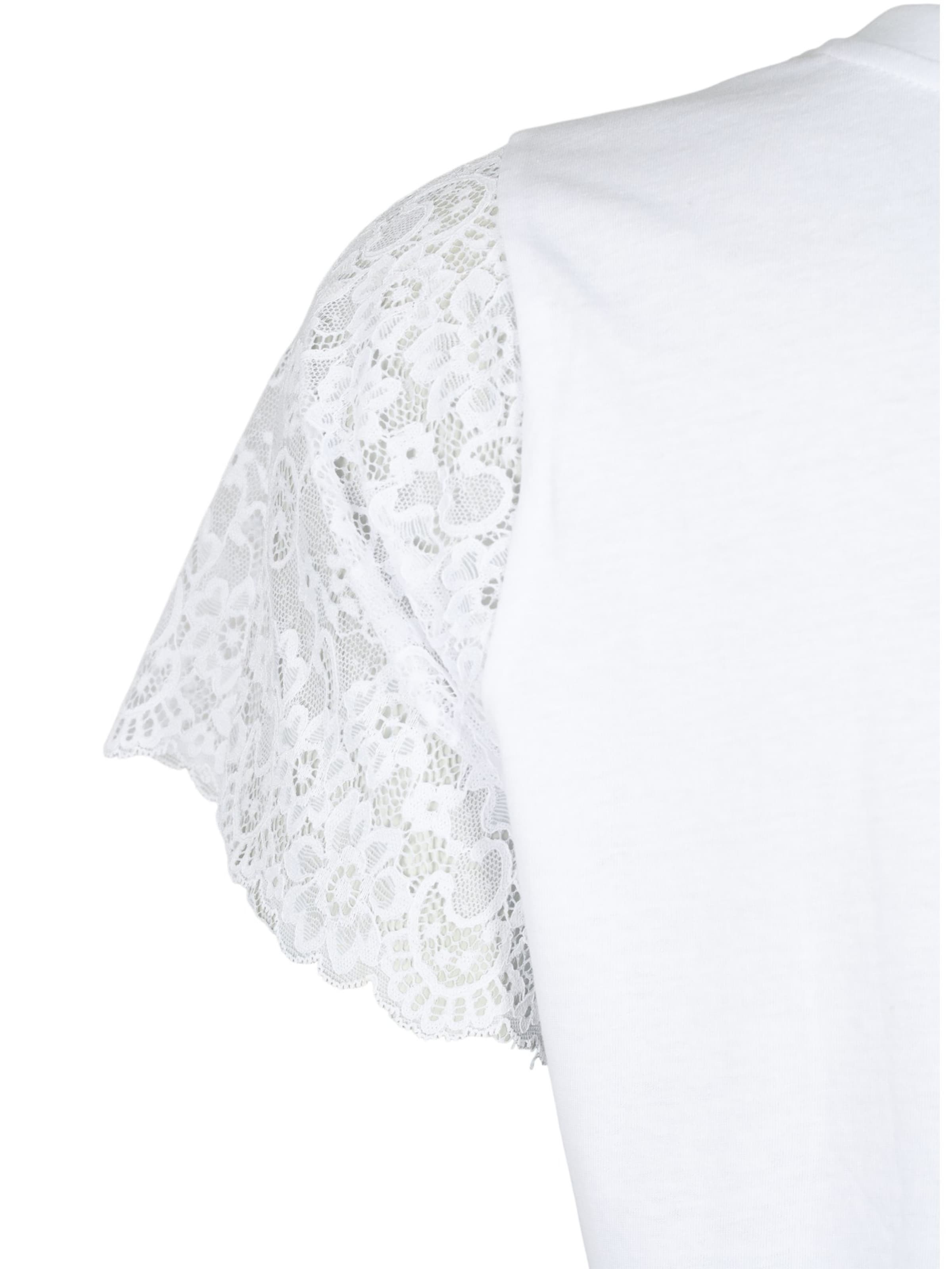 Zizzi Тениска 'Brynn' в бяло