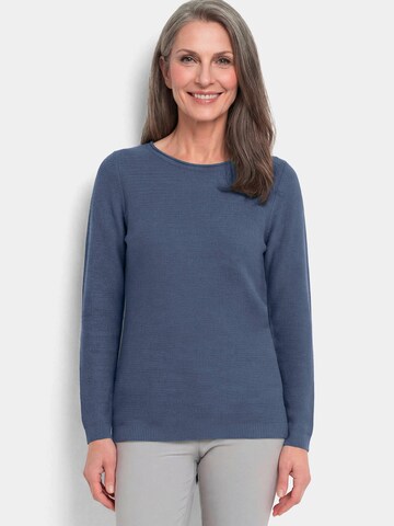 Pull-over Goldner en bleu : devant