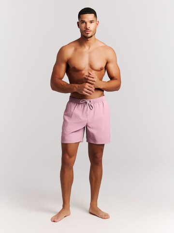 PROTEST Swimming shorts 'Faster' in Purple: front