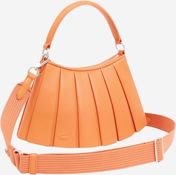 Sac bandoulière LACOSTE en orange : devant