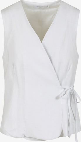 Gilet ' EMINA vest in ' Coster Copenhagen en blanc : devant