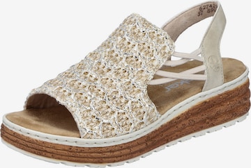 smėlio Rieker Sandalai: priekis